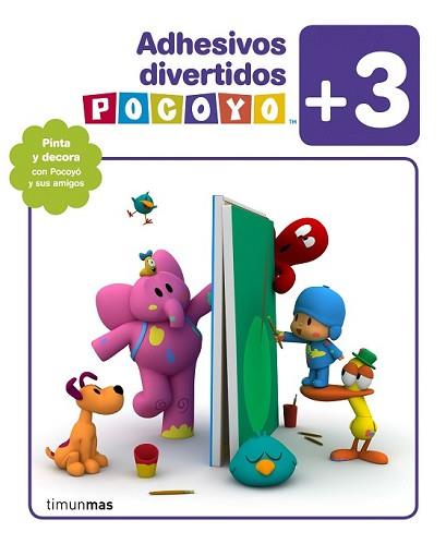 POCOYÓ. ADHESIVOS DIVERTIDOS. +3 | 9788408154143 | ZINKIA ENTERTAINMENT, S. A. | Llibreria L'Illa - Llibreria Online de Mollet - Comprar llibres online