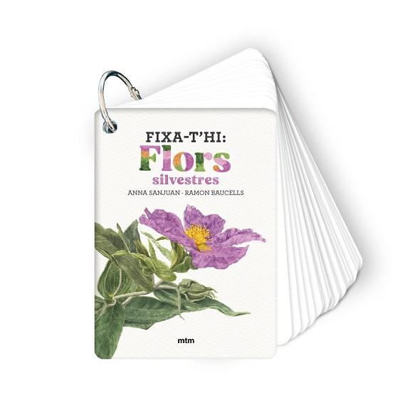FIXA-T'HI: FLORS SILVESTRES | 9788410407589 | SANJUAN LLORENS, ANNA/BAUCELLS COLOMER, RAMON | Llibreria L'Illa - Llibreria Online de Mollet - Comprar llibres online