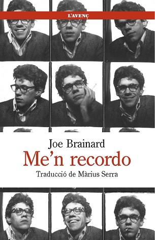 ME'N RECORDO | 9788488839442 | BRAINARD, JOE | Llibreria L'Illa - Llibreria Online de Mollet - Comprar llibres online