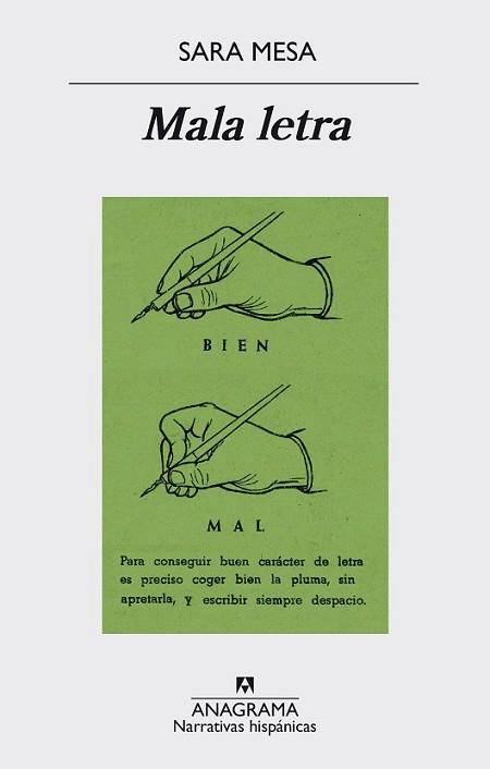 MALA LETRA | 9788433998057 | MESA, SARA | Llibreria L'Illa - Llibreria Online de Mollet - Comprar llibres online
