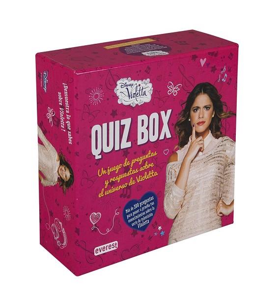 VIOLETTA. QUIZ BOX | 9788444134833 | WALT DISNEY COMPANY/EMMANUELLE POLIMERI | Llibreria L'Illa - Llibreria Online de Mollet - Comprar llibres online