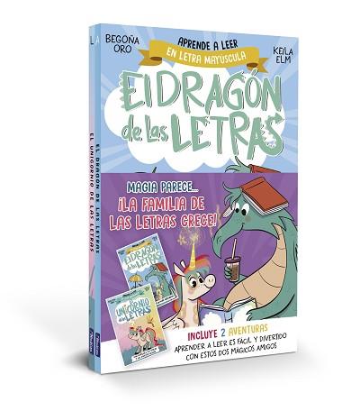 DRAGÓN DE LAS LETRAS - MAGIA PARECE... ¡LA FAMILIA DE LAS LETRAS CRECE! PACK | 9788448869588 | ORO, BEGOÑA