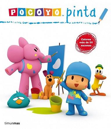 POCOYO PINTA | 9788408004974 | ZINKIA ENTERTAINMENT, S. A. | Llibreria L'Illa - Llibreria Online de Mollet - Comprar llibres online