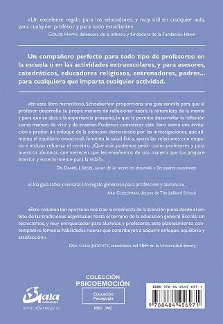 MINDFULNESS PARA ENSEÑAR Y APRENDER | 9788484456971 | SCHOEBERLEIN, DEBORAH/SHETH, SUKI | Llibreria L'Illa - Llibreria Online de Mollet - Comprar llibres online