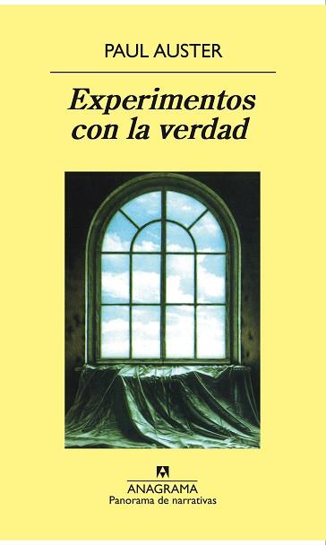 EXPERIMENTOS CON LA VERDAD | 9788433969309 | AUSTER, PAUL | Llibreria L'Illa - Llibreria Online de Mollet - Comprar llibres online
