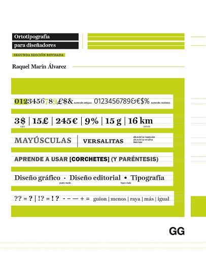 ORTOTIPOGRAFÍA PARA DISEÑADORES | 9788425234712 | MARÍN ÁLVAREZ, RAQUEL | Llibreria L'Illa - Llibreria Online de Mollet - Comprar llibres online