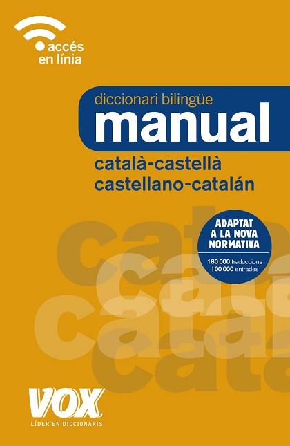 DICCIONARI MANUAL CATALÀ-CASTELLÀ / CASTELLANO-CATALÁN | 9788499742731 | VOX EDITORIAL | Llibreria L'Illa - Llibreria Online de Mollet - Comprar llibres online