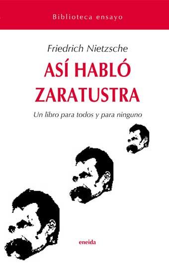 ASI HABLO ZARATRUSTA | 9788495427762 | NIETZSCHE, FRIEDERICK