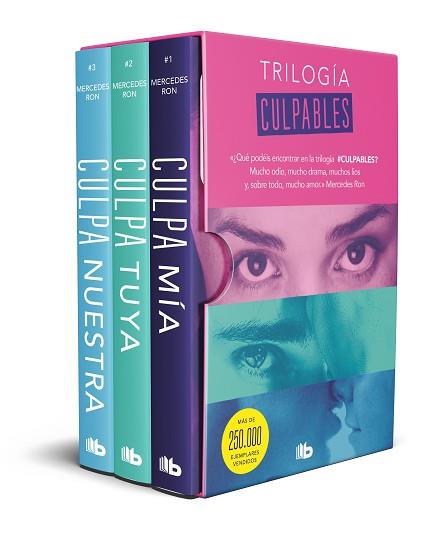TRILOGÍA CULPABLES (ESTUCHE CON: CULPA MÍA | CULPA TUYA | CULPA NUESTRA) | 9788413144375 | RON, MERCEDES | Llibreria L'Illa - Llibreria Online de Mollet - Comprar llibres online