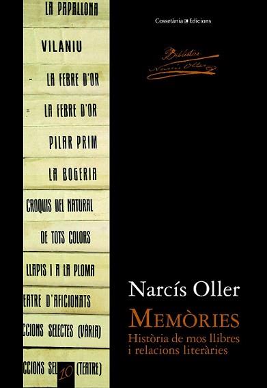 MEMÒRIES | 9788490342657 | OLLER, NARCÍS | Llibreria L'Illa - Llibreria Online de Mollet - Comprar llibres online