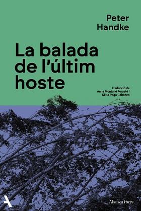 BALADA DE L'ÚLTIM HOSTE, LA | 9791370092900 | HANDKE, PETER | Llibreria L'Illa - Llibreria Online de Mollet - Comprar llibres online