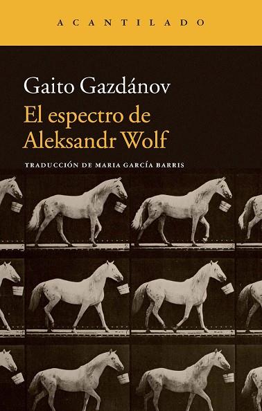 ESPECTRO DE ALEKSANDR WOLF, EL | 9788416011414 | GAZDÁNOV, GAITO/GARCÍA BARRIS, MARÍA