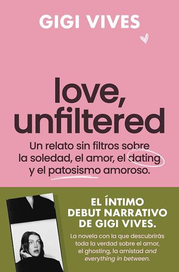 LOVE UNFILTERED | 9788419743145 | VIVES, GIGI