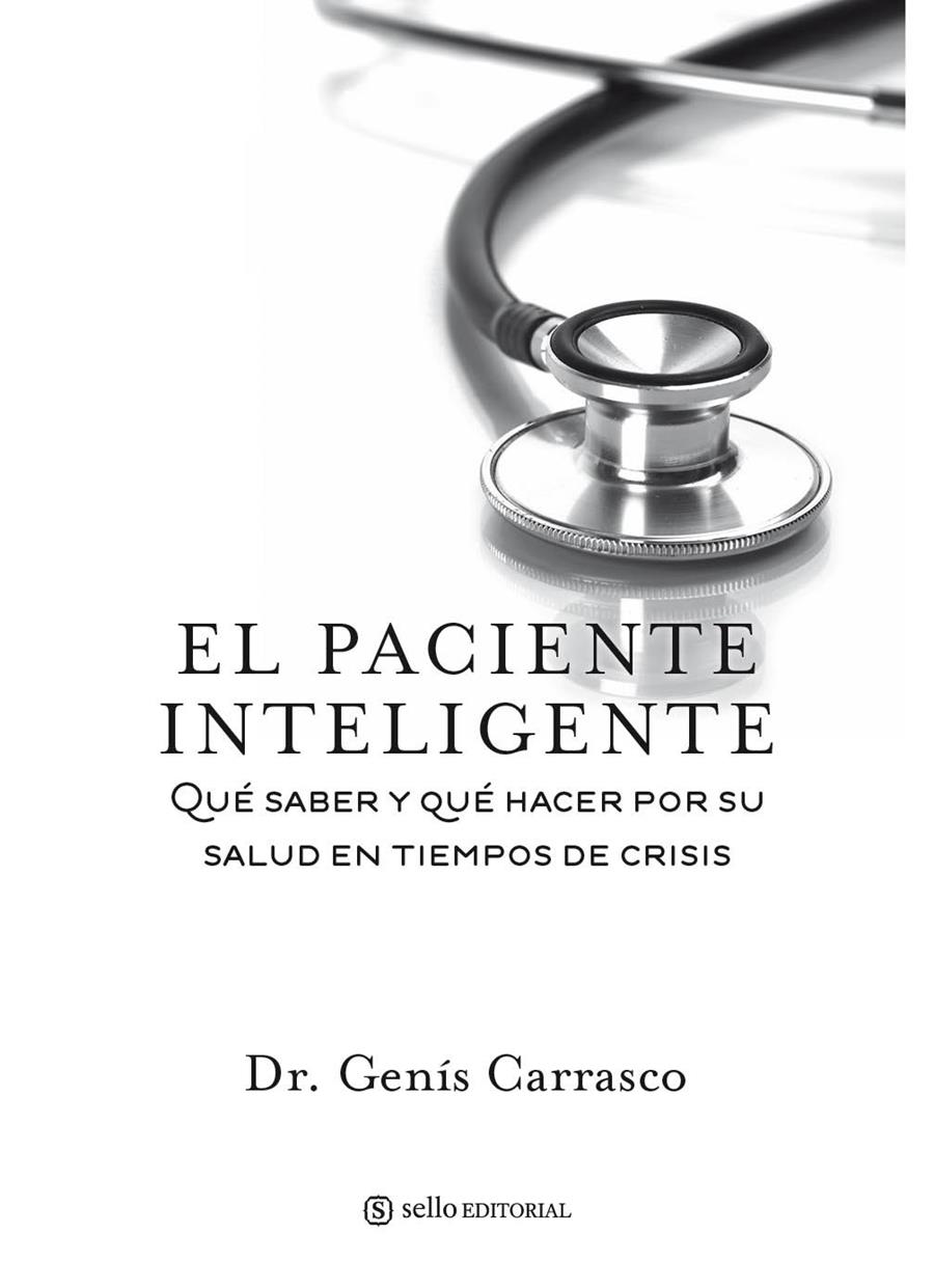 PACIENTE INTELIGENTE, EL | 9788415132066 | CARRASCO, GENÍS