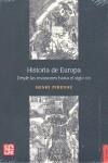 HISTORIA DE EUROPA : DESDE LAS INVASIONES AL SIGLO XVI | 9789681670955 | PIRENNE, HENRI