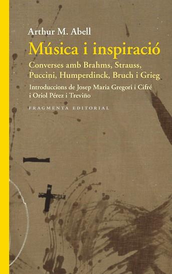 MÚSICA I INSPIRACIÓ | 9788417796402 | ABELL, ARTHUR M. | Llibreria L'Illa - Llibreria Online de Mollet - Comprar llibres online