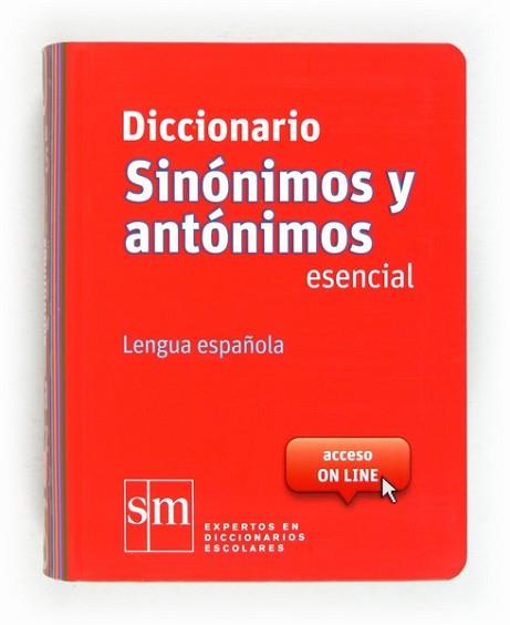 DICC.SINONIMOS PEQUEÑO 2012 | 9788467524499 | EQUIPO PEDAGÓGICO EDICIONES SM, | Llibreria L'Illa - Llibreria Online de Mollet - Comprar llibres online