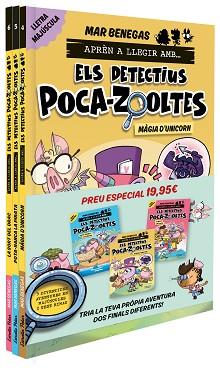 PACK APRÈN A LLEGIR AMB... ELS DETECTIUS POCA-ZOOLTES!  4,5 I 6: EN LLETRA MAJÚS | 9791387782009 | BENEGAS, MAR | Llibreria L'Illa - Llibreria Online de Mollet - Comprar llibres online