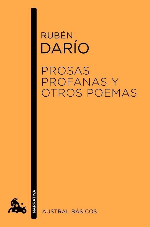 PROSAS PROFANAS Y OTROS POEMAS | 9788467040906 | DARÍO, RUBEN