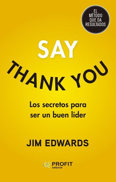 SAY THANK YOU | 9788419212559 | EDWARDS, JIM | Llibreria L'Illa - Llibreria Online de Mollet - Comprar llibres online
