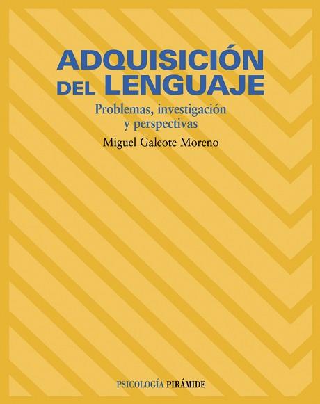 ADQUISICICION DEL LENGUAJE | 9788436817379 | GALEOTE MORENO, MIGUEL
