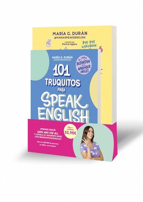 PACK MARÍA SPEAKS ENGLISH (101 TRUQUITOS + TRUQUIBOOK) | 9788419441454 | G. DURÁN (@MARIASPEAKSENGLISH), MARÍA | Llibreria L'Illa - Llibreria Online de Mollet - Comprar llibres online