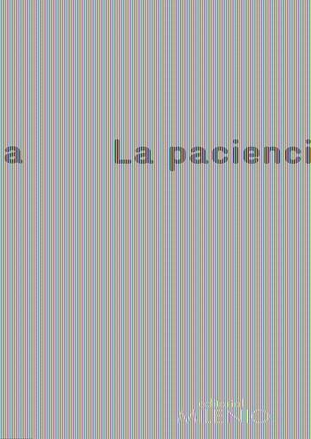 PACIENCIA, LA | 9788497433006 | TORRALBA, FRANCESC