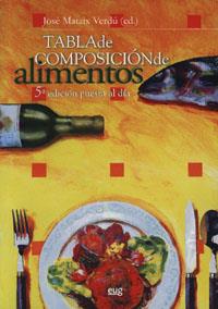 TABLA DE COMPOSICION DE ALIMENTOS | 9788433849809 | MATAIX VERDÚ, J | Llibreria L'Illa - Llibreria Online de Mollet - Comprar llibres online