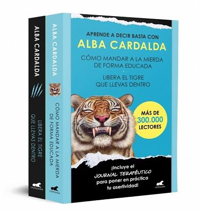 PACK CÓMO MANDAR A LA MIERDA DE FORMA EDUCADA | LIBERA EL TIGRE QUE LLEVAS DENTR | 9788419820952 | CARDALDA, ALBA | Llibreria L'Illa - Llibreria Online de Mollet - Comprar llibres online