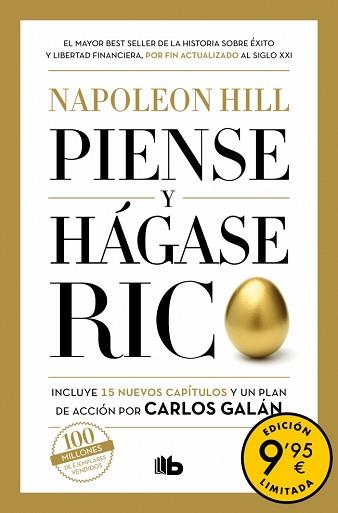PIENSE Y HÁGASE RICO (CAMPAÑA DE VERANO EDICIÓN LIMITADA) | 9788413148090 | HILL, NAPOLEON/GALÁN, CARLOS | Llibreria L'Illa - Llibreria Online de Mollet - Comprar llibres online