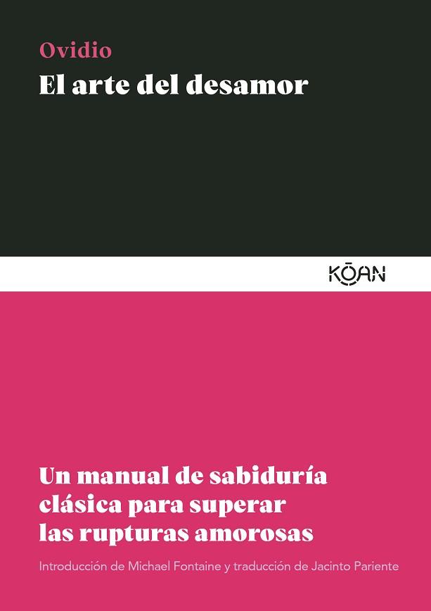 ARTE DEL DESAMOR, EL | 9788418223990 | OVIDIO | Llibreria L'Illa - Llibreria Online de Mollet - Comprar llibres online