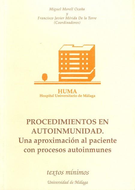 PROCEDIMIENTOS EN AUTOINMUNIDAD | 9788474966213