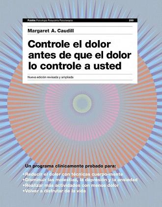 CONTROLE EL DOLOR ANTES DE QUE LE CONTROLE A USTED | 9788449325304 | CAUDILL, MARGARET A.