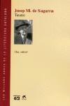 TEATRE (JOSEP MARIA DE SAGARRA) | 9788429715125 | SAGARRA, JOSEP M. DE | Llibreria L'Illa - Llibreria Online de Mollet - Comprar llibres online