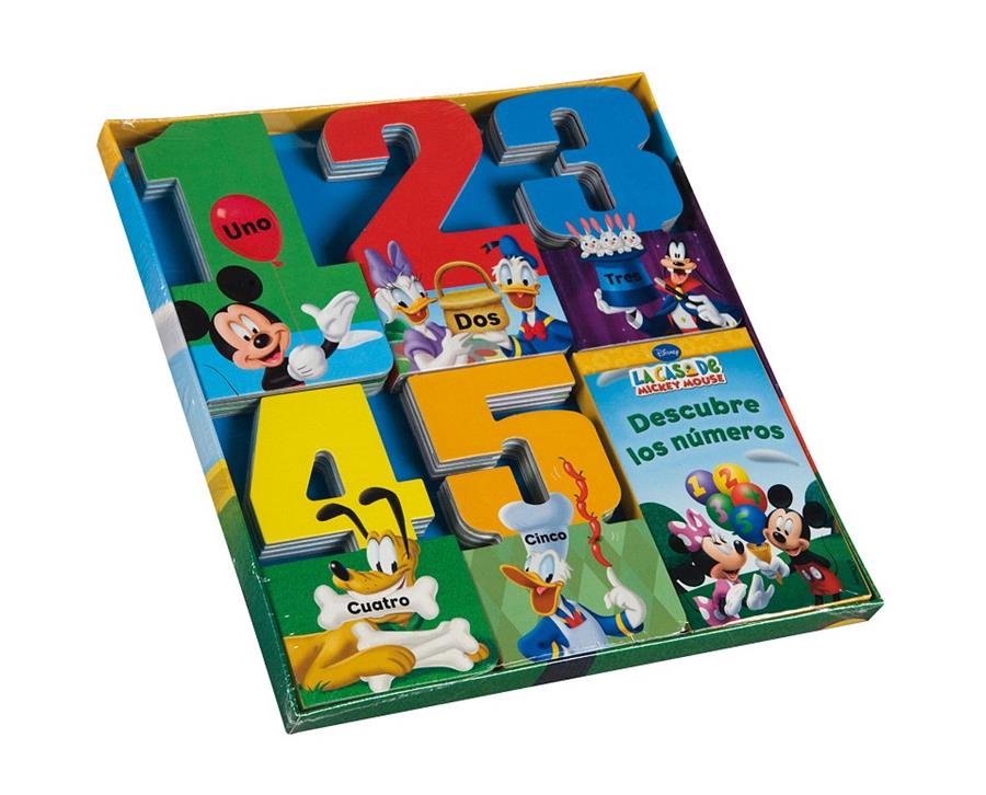 DESCUBRE NUMEROS-MICKCA | 9788444166353 | WALT DISNEY COMPANY | Llibreria L'Illa - Llibreria Online de Mollet - Comprar llibres online