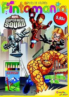 SUPER HERO SQUAD. PINTAMANIA LAPICES PEQUEÑOS | 9788408102496 | SUPER HERO SQUAD | Llibreria L'Illa - Llibreria Online de Mollet - Comprar llibres online