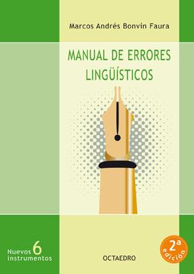 MANUAL DE ERRORES LINGÜISTICOS | 9788480632256 | BONVIN FAURA, MARCOS ANDRES