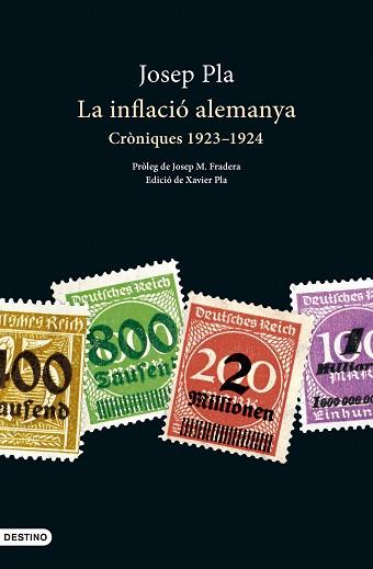 INFLACIÓ ALEMANYA, LA | 9788419734044 | PLA, JOSEP | Llibreria L'Illa - Llibreria Online de Mollet - Comprar llibres online