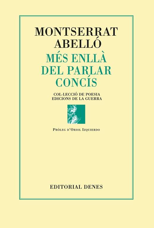 ENLLÀ DEL PARLAR CONCÍS | 9788494257728 | ABELLO, MONTSERRAT | Llibreria L'Illa - Llibreria Online de Mollet - Comprar llibres online