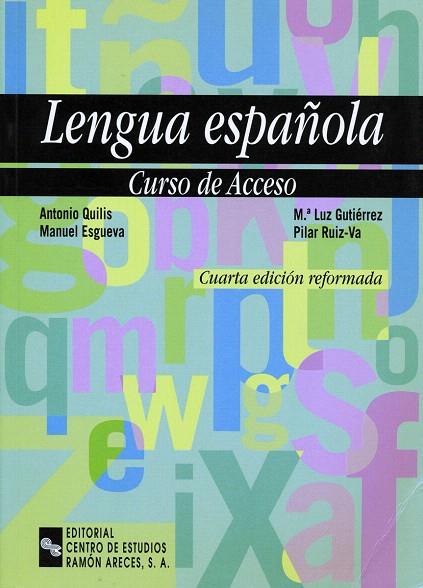 LENGUA ESPAÑOLA (CURSO DE ACCESO) | 9788480045087 | QUILIS, ANTONIO / ESGUEVA, MANUEL