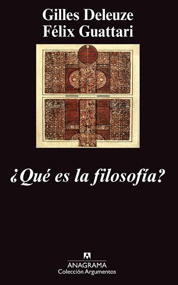 QUE ES LA FILOSOFIA? | 9788433913647 | GILLES DELEUZE