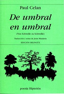 DE UMBRAL EN UMBRAL | 9788475171500 | CELAN, PAUL | Llibreria L'Illa - Llibreria Online de Mollet - Comprar llibres online