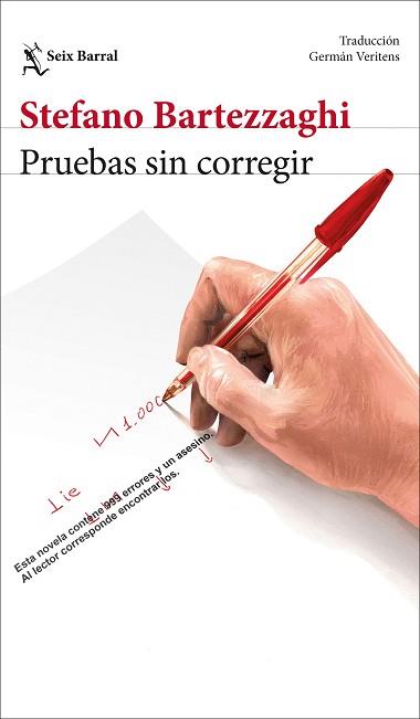 PRUEBAS SIN CORREGIR | 9788432250880 | BARTEZZAGHI, STEFANO | Llibreria L'Illa - Llibreria Online de Mollet - Comprar llibres online