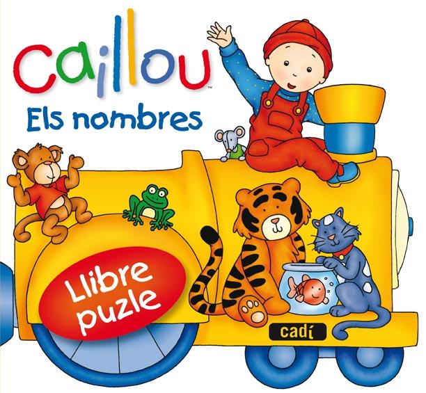 CAILLOU. ELS NOMBRES. LLIBRE PUZLE | 9788447460618 | CHOUETTE PUBLISHING