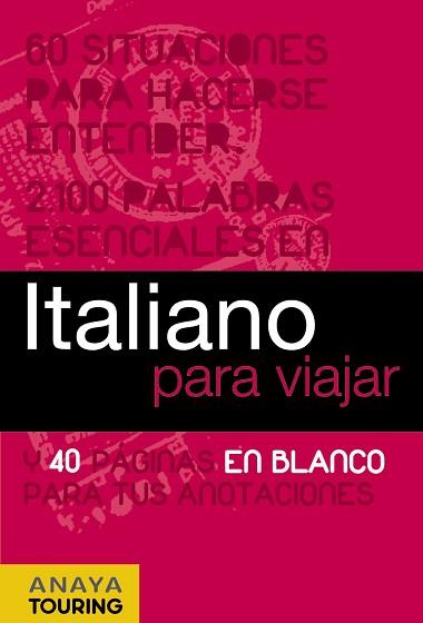 ITALIANO APAR VIAJAR | 9788497768757 | BINI, MILENA/FOLETTI, CECILIA | Llibreria L'Illa - Llibreria Online de Mollet - Comprar llibres online