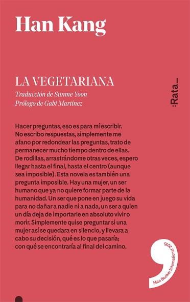 VEGETARIANA, LA | 9788416738137 | KANG, HAN | Llibreria L'Illa - Llibreria Online de Mollet - Comprar llibres online