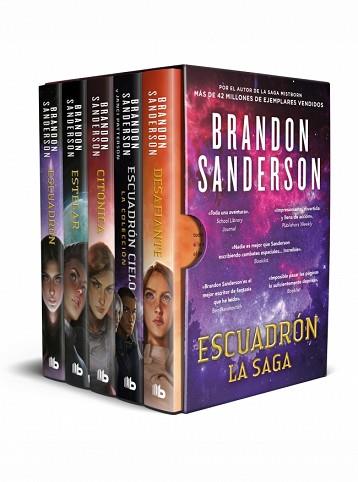 ESTUCHE ESCUADRÓN (CONTIENE: ESCUADRÓN | ESTELAR | CITÓNICA | ESCUADRÓN CIELO | | 9788413149608 | SANDERSON, BRANDON | Llibreria L'Illa - Llibreria Online de Mollet - Comprar llibres online