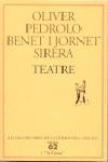 TEATRE (OLIVER, PEDROLO, BENET I JORNET, SIRERA) | 9788429738377 | OLIVER; PEDROLO; BENET I JORNET; SIRERA | Llibreria L'Illa - Llibreria Online de Mollet - Comprar llibres online