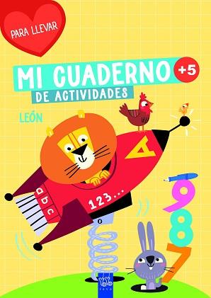 MI CUADERNO DE ACTIVIDADES PARA LLEVAR. LEÓN | 9788408311911 | YOYO | Llibreria L'Illa - Llibreria Online de Mollet - Comprar llibres online
