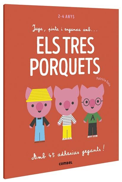 JUGA, PINTA I ENGANXA AMB... ELS TRES PORQUETS | 9788491016939 | GEIS CONTI, PATRICIA | Llibreria L'Illa - Llibreria Online de Mollet - Comprar llibres online